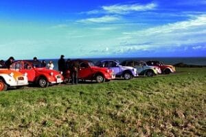 Balade en 2 Chevaux en Normandie