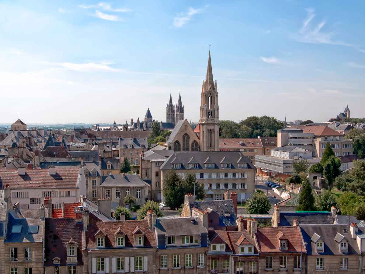 Vue sur Caen séminaire Calvados